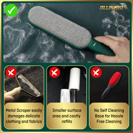 Pet Hair Remover, Lint Remover, Lint Brush for Clothes, Furniture, Carpets, Car Seats. (Forest Green)