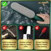 Lint and pet hair remover that will not damage fabrics like a metal scraper. Cleans a larger surface area and comes with a self cleaning base eliminating manual cleaning.