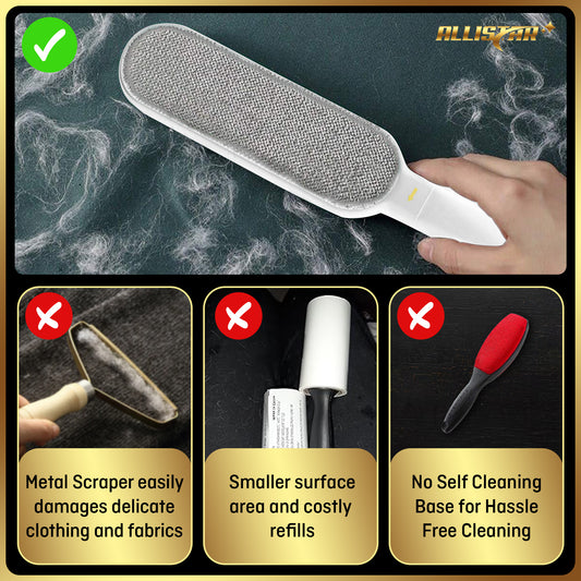 Lint Brush, Pet Hair Remover, Lint Remover for Clothes, Sofa, Carpets, Car Seats  (Snow Peak White)