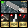 Lint brush that will not damage delicate clothing or fabrics. Saves money since no refills are required. Self cleaning base eliminated manual removal of fur and lint.