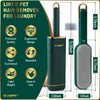 Lint and pet hair remover for laundry with  lightweight and ergonomic design.  