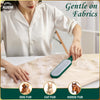 Gentle on fabrics when removing cat, dog, or horse fur